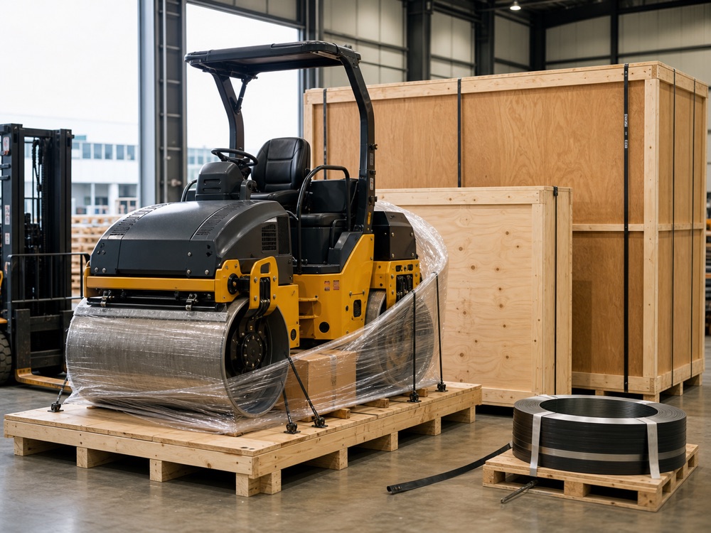 Export machinery packaging application scene